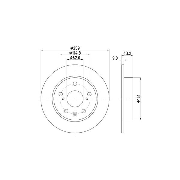 Dayco 6PK1805 Correa Trapecial Poli V